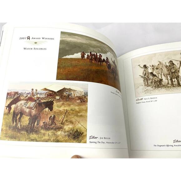 Cowboy Artists of America Paperback 37th Phoenix Art Museum 2002 First Edition - Picture 7 of 13